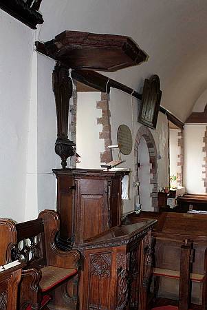 Loxbeare  - The Pulpit and sounding Board